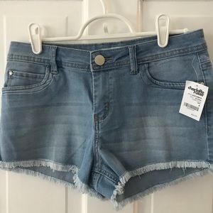 Charlotte Russe Light Denim Shorts